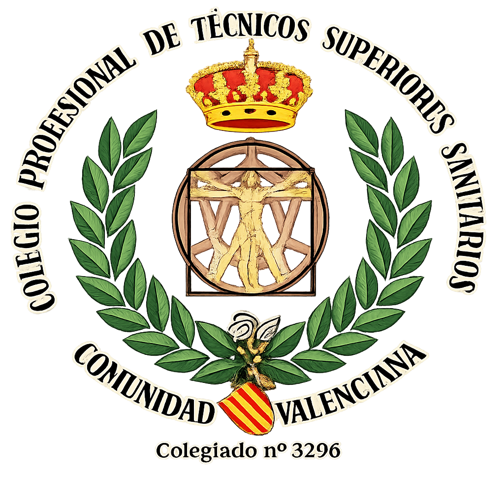 Sello colegial de Técnico Superior Sanitario